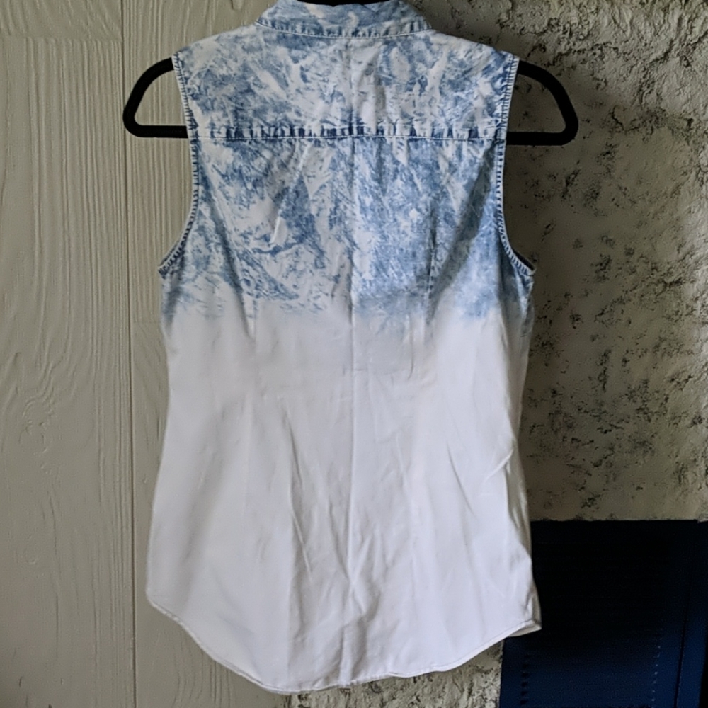Maurices Distressed Button-Up Vest - Picture 5 of 5